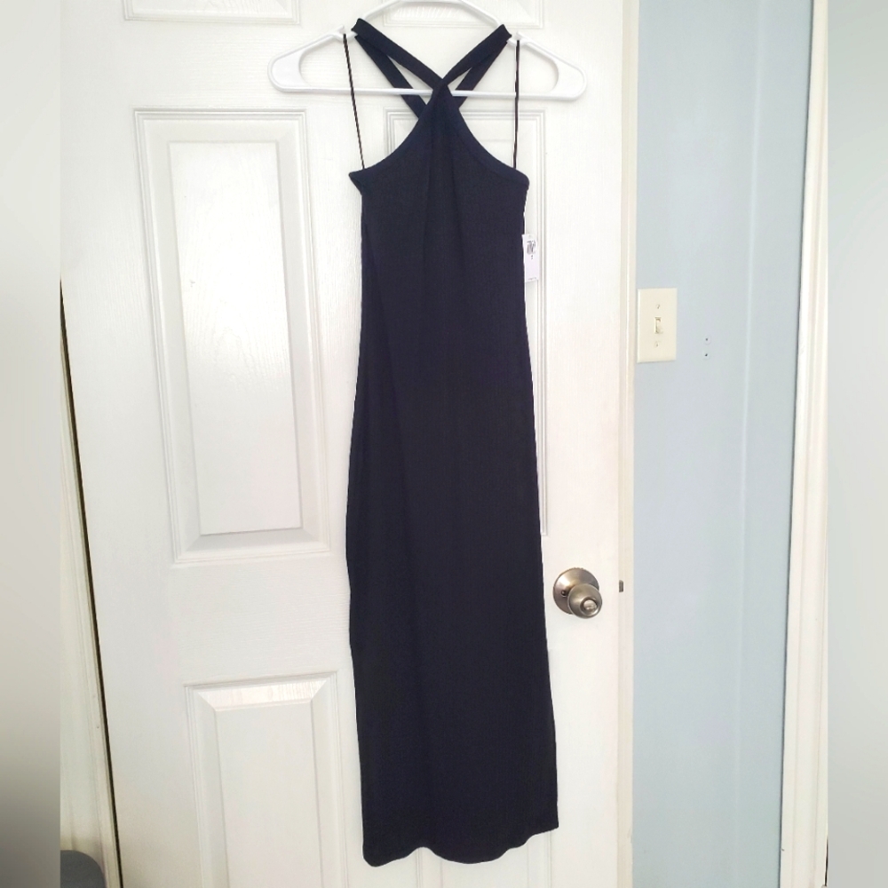 Old Navy Halter Neck Midi Dress